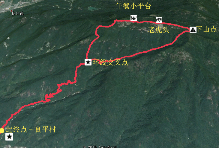 老虎头位于从化良口镇,海拔1105米,是从化第四高峰,因山顶巨石形似